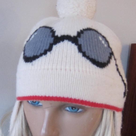 KATE SPADE SUNGLASSES WOOL POM POM TOQUE HAT - Picture 2 of 8